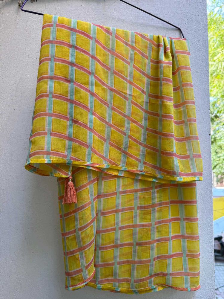 Yellow  dupatta