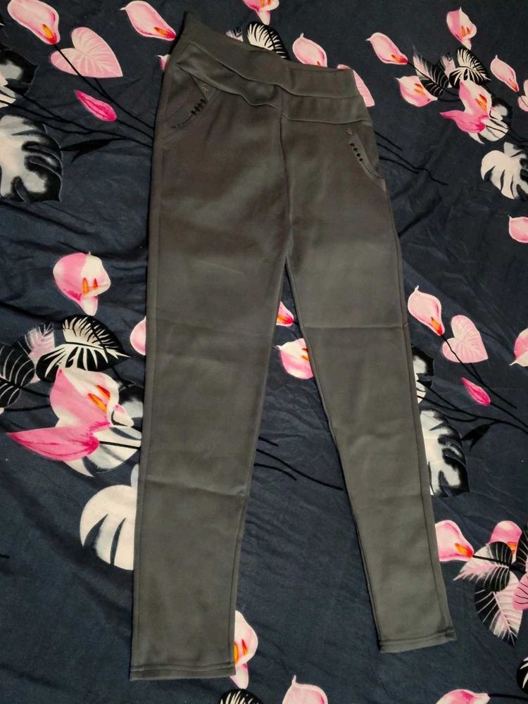 Stylish Women's Grey Pants