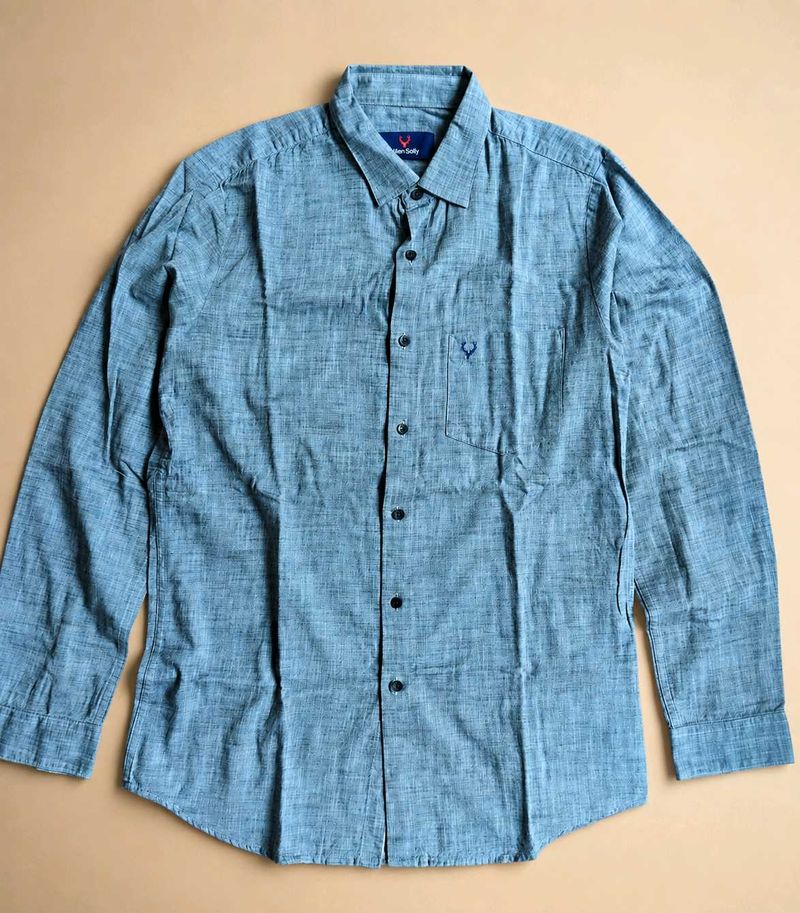 Men's Grey Casual Shirt