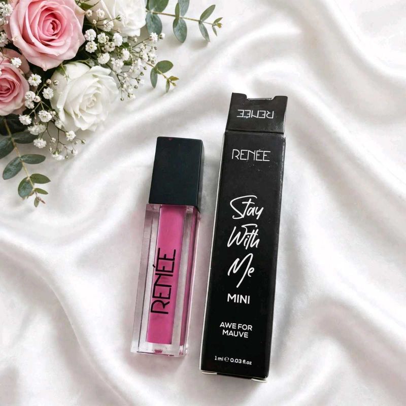 RENEE Stay With Me Mini Lipstick - Awe for Mauve