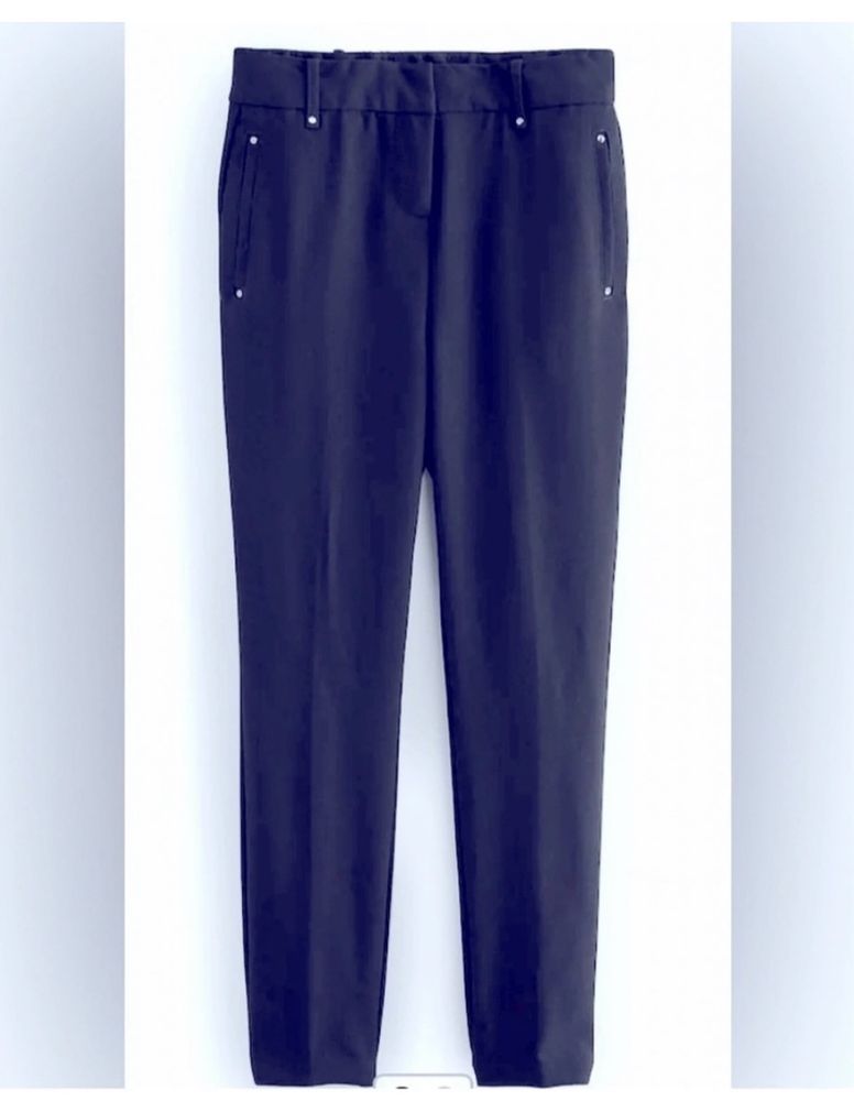 Black Trousers By NEXT,elasticated 30 Inches Waist
