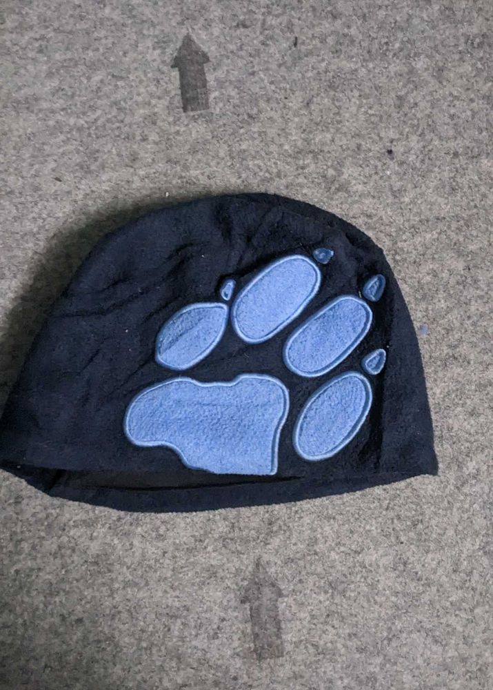 Cute Paw Print Beanie