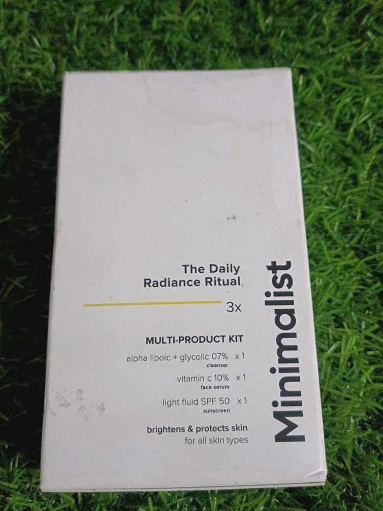 Minimalist The Daily Radiance Ritual Kit