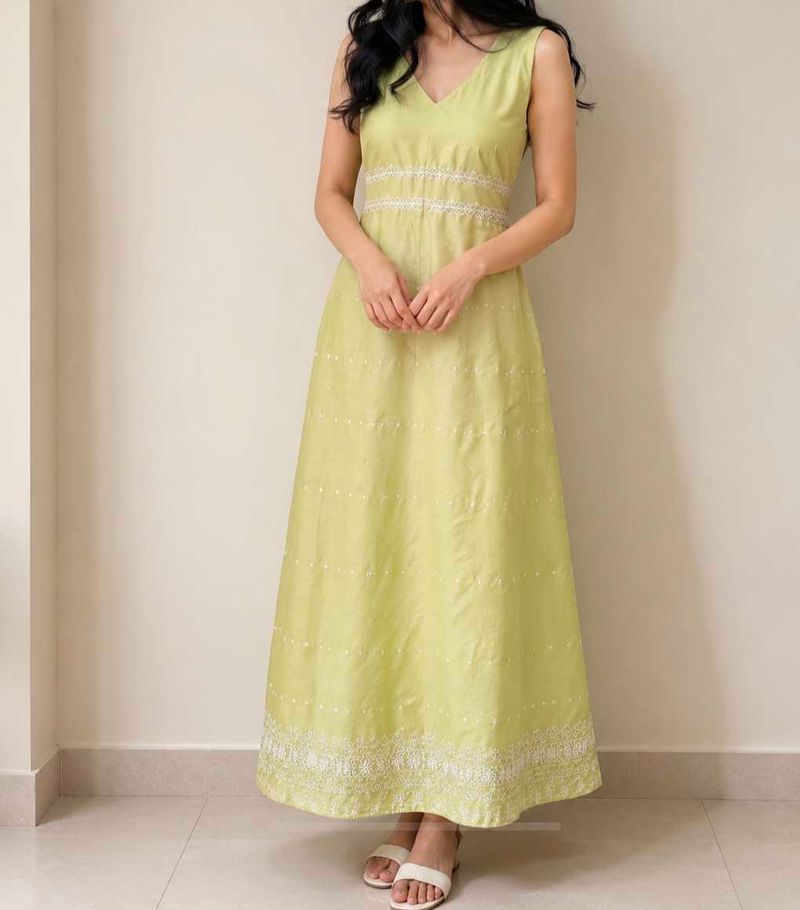 Elegant Embellished Maxi Dress