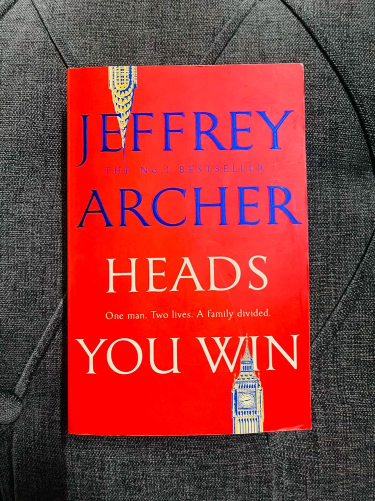 Jeffrey Archer Heads You Win Book