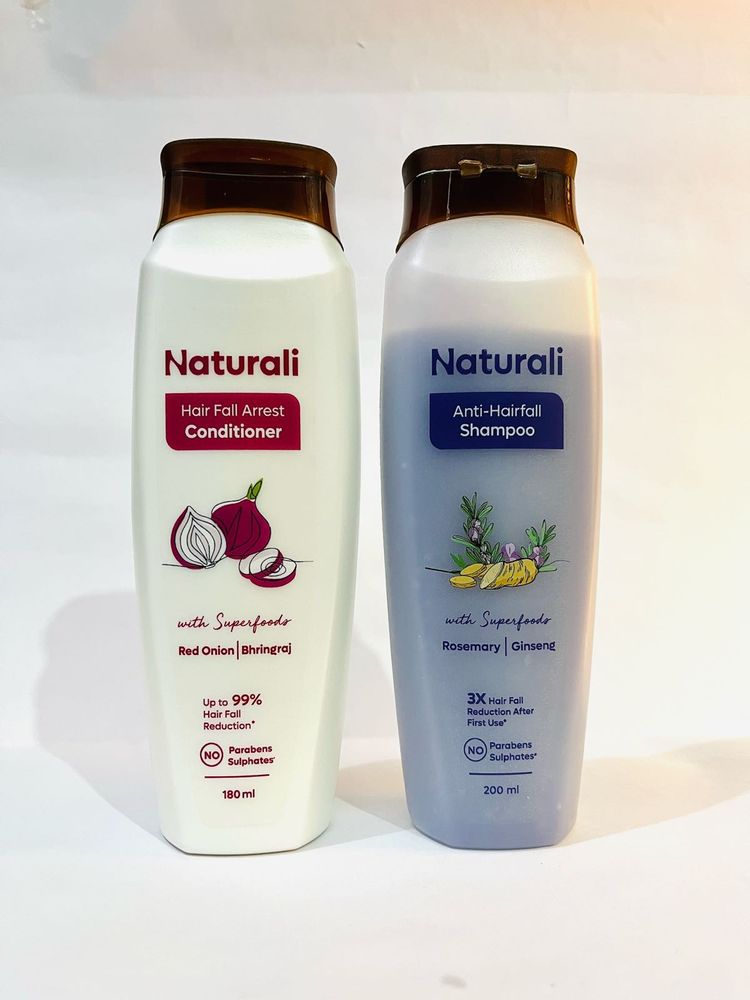 Naturali Hair Fall Control Shampoo &amp; Conditioner