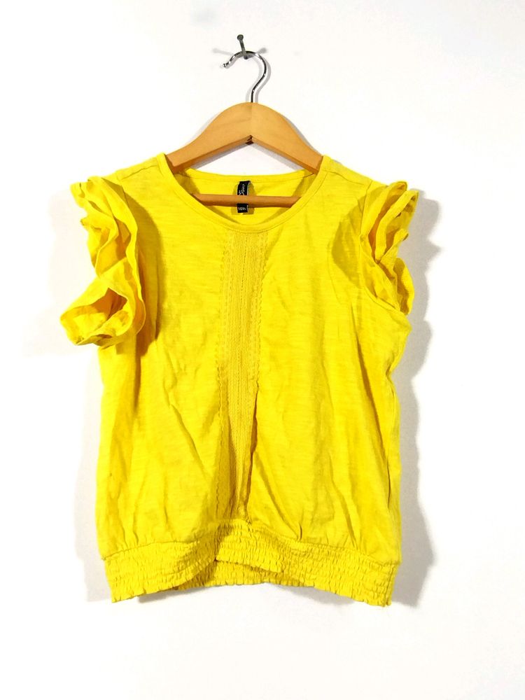 Rio Yellow Top (Girls)