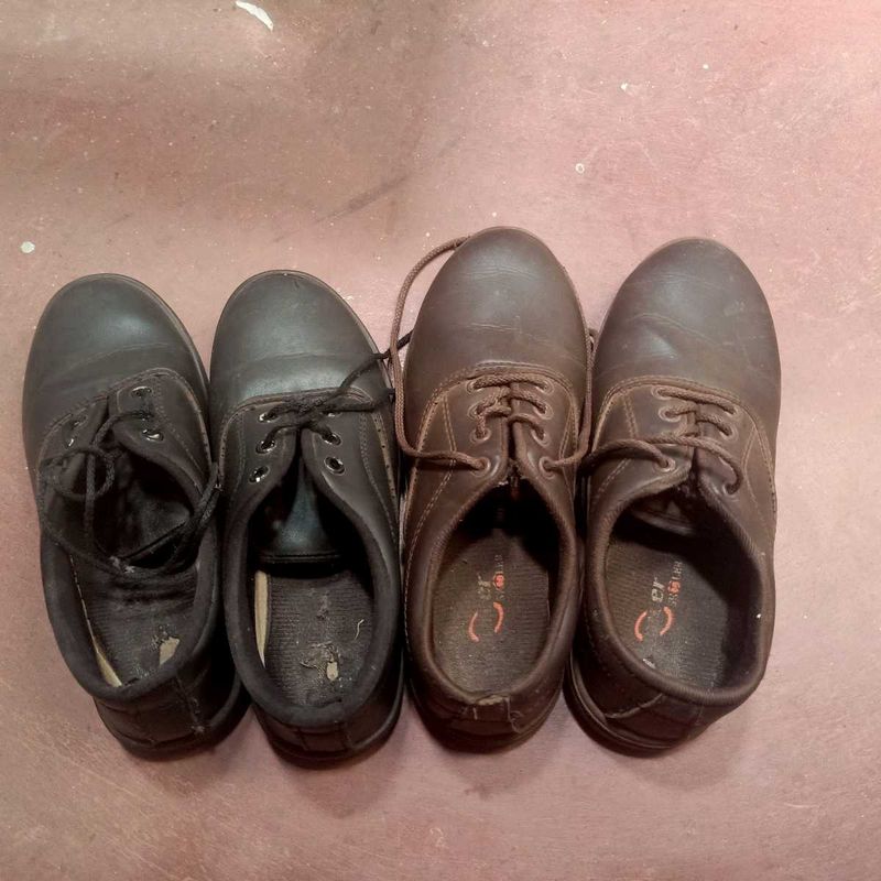 Classic Brown Lace-Up Shoes