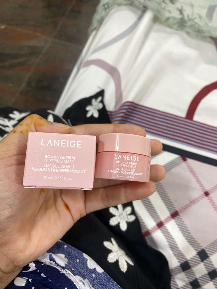Laneige Bouncy &amp; Firm Sleeping Mask mini (10ml)