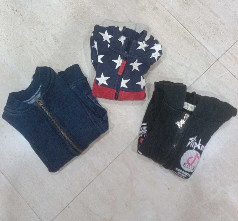 On Sale !! Bundle of 3 Baby Boys Jackets