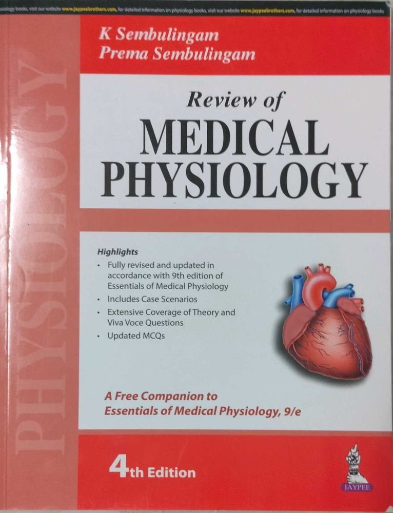 Sembulingum's Physiology Quick Review LatestEditio