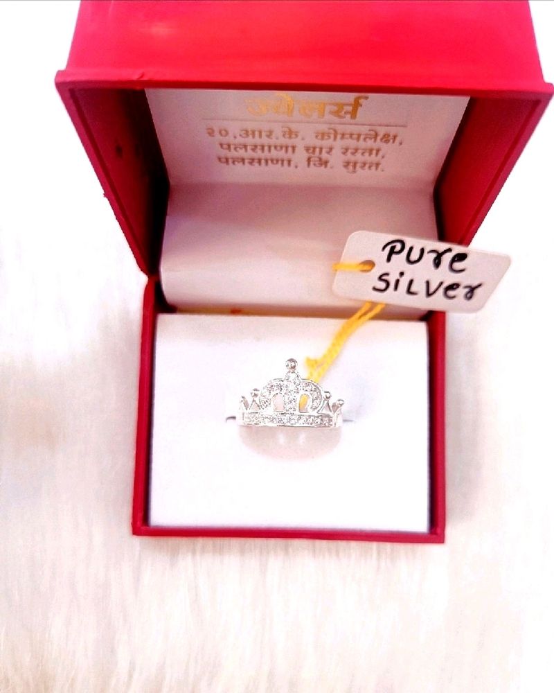 Pure Silver Ring