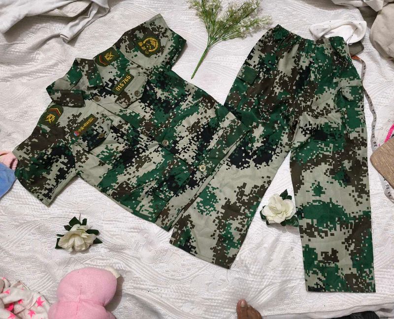 Beautiful Boy Army Dress