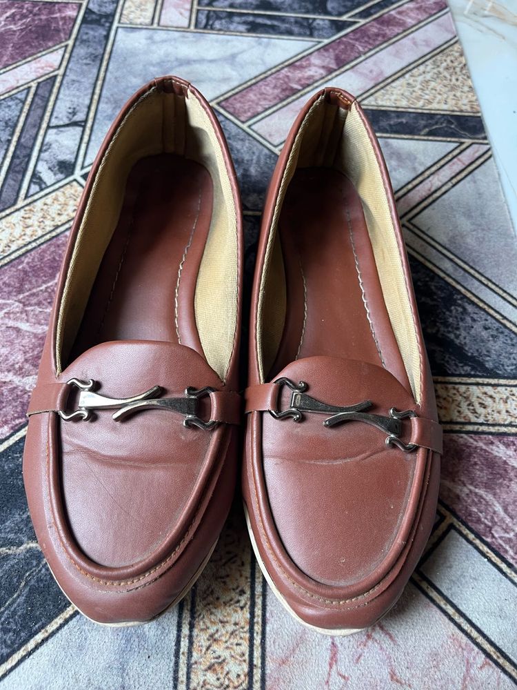 Stylish Brown Loafers for Women