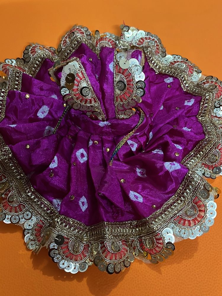 Laddu Gopal Handmade Fancy Dress Size 5,6,7,8