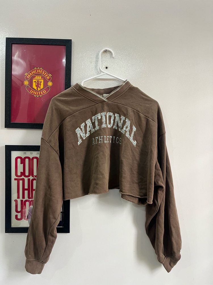 Cropped National Athletics Top