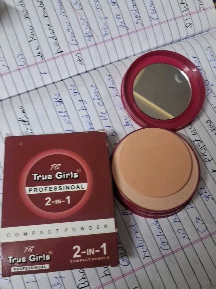 True Girls 2-in-1 Compact Powder