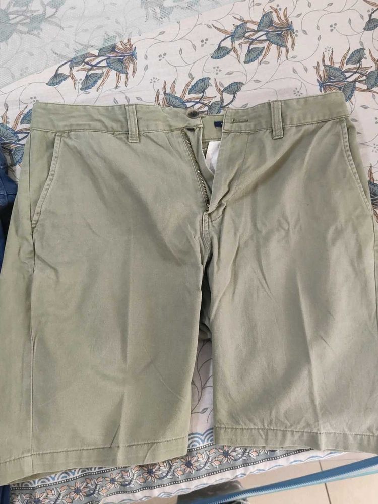 Men's Khaki Chino Shorts