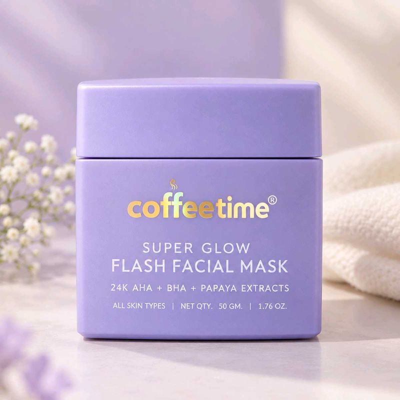 Coffeetime Super Glow Flash Facial Mask