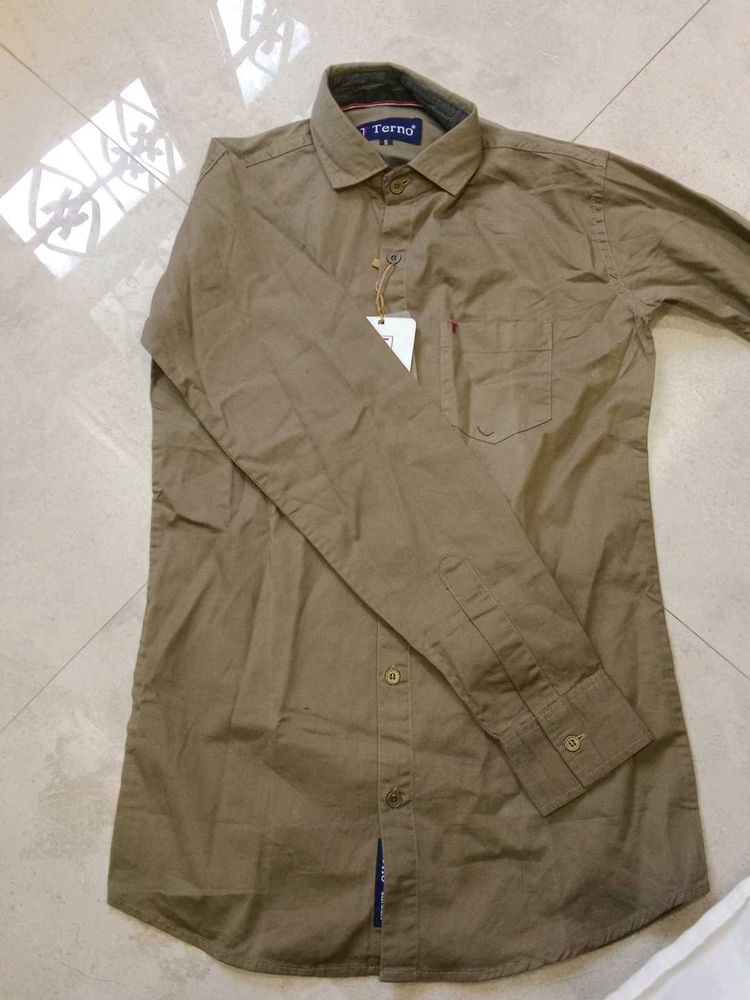 Men's Solid Casual Shirt