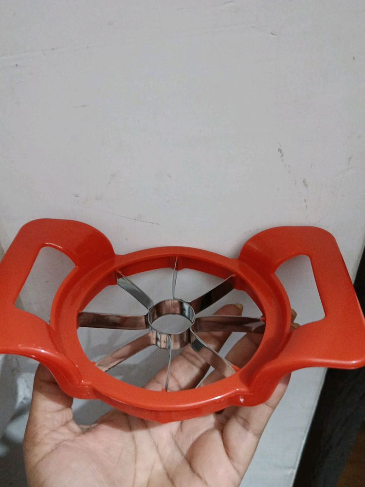 8 Blade  Plastic Apple cutter Stainless Steel
