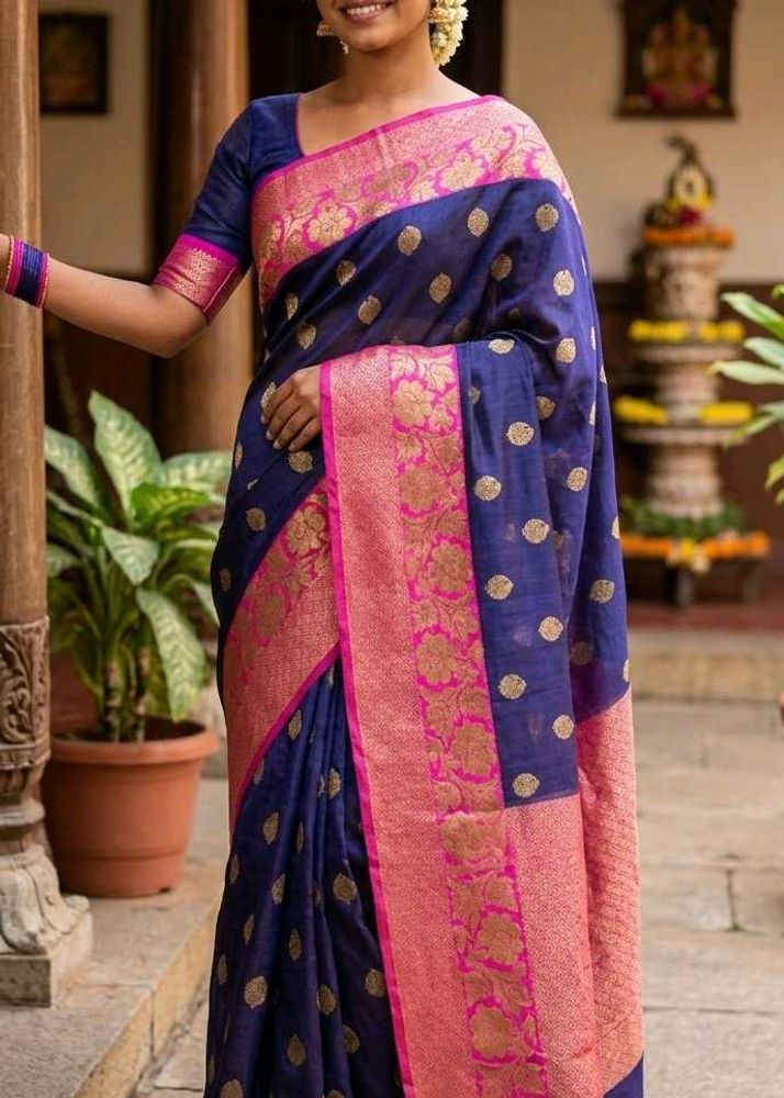 Elegant Banarasi Silk Saree