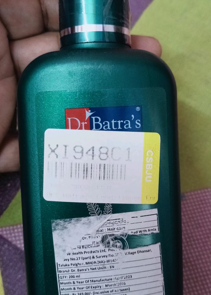 Dr batra hair fall conditioner..