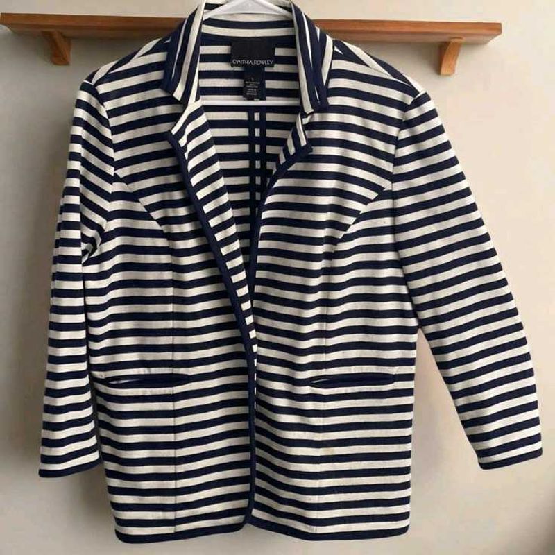 Striped Blazer