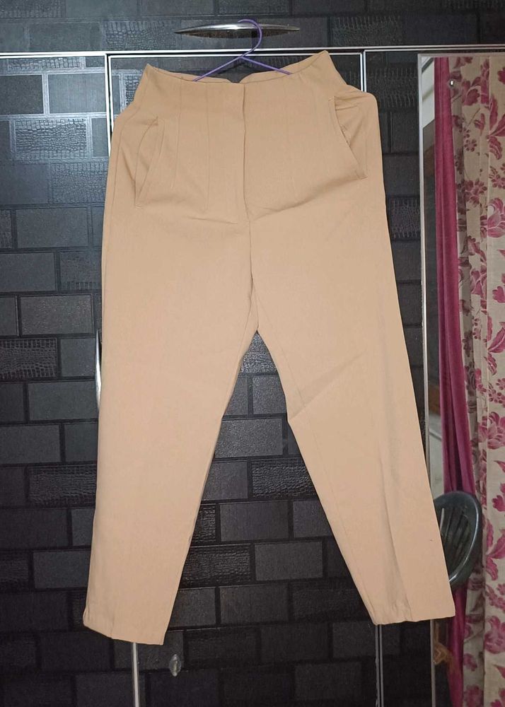 Chic High-Waisted Trousers