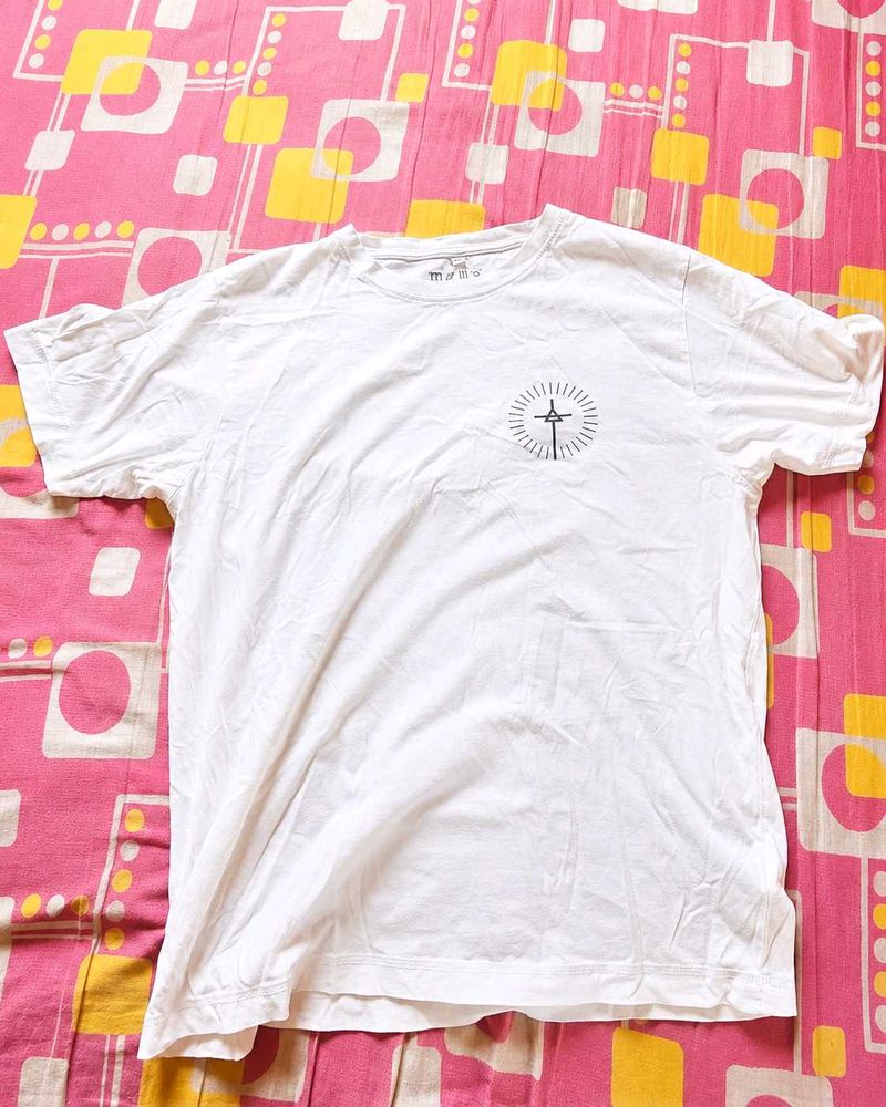 Classic White Graphic T-Shirt