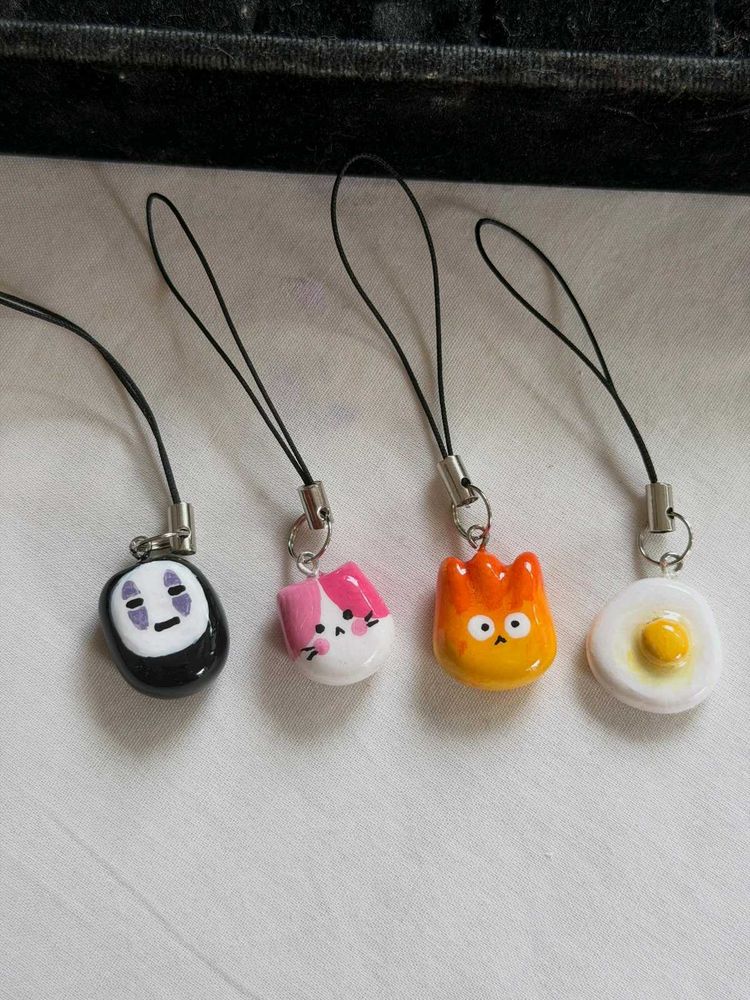 Cute Ghibli Anime Phone Charms  ( Any 1)