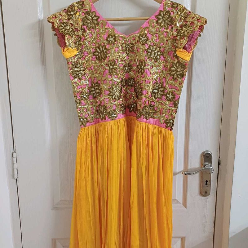 Wedding Anarkali Heavy Work, 3 Piece Suit