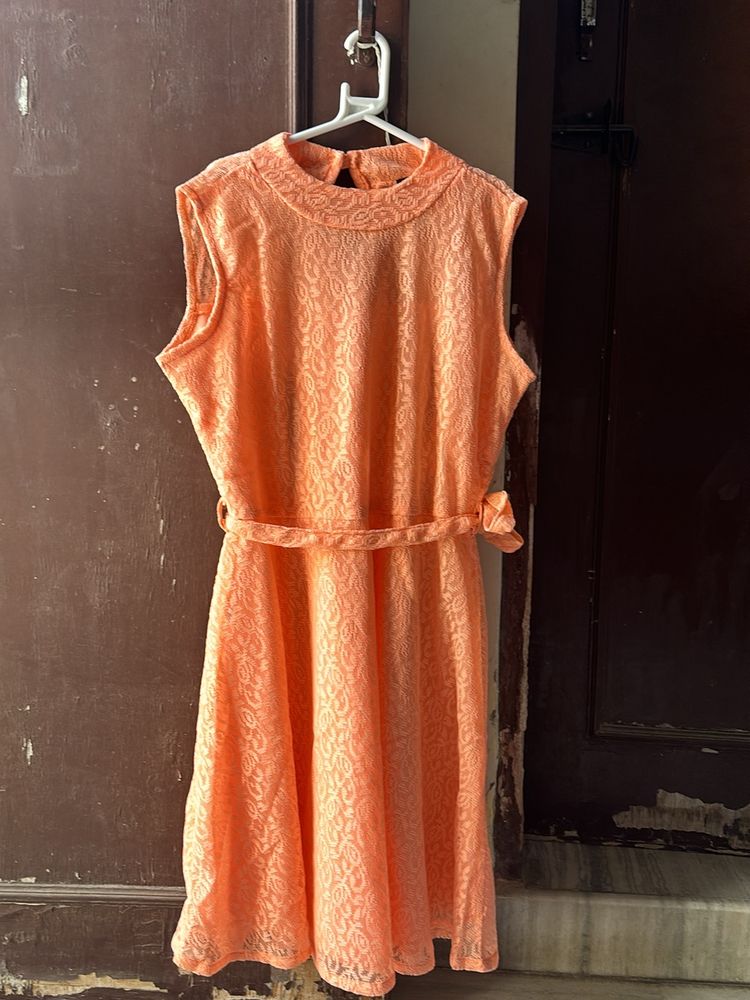 ANTS Peach Dress