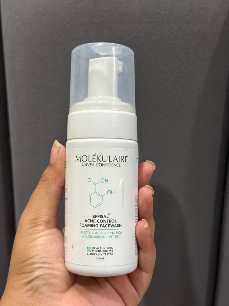 Molekulare Effisal Acne Control Foaming Facewash