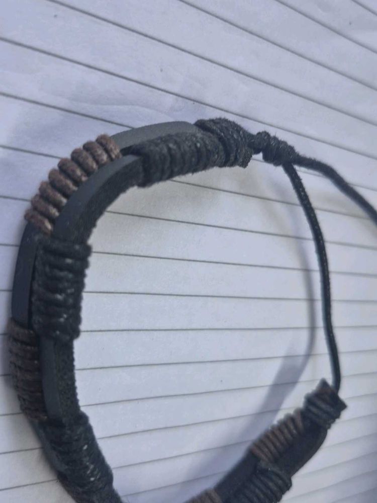 Stylish Braided Leather Bracelet