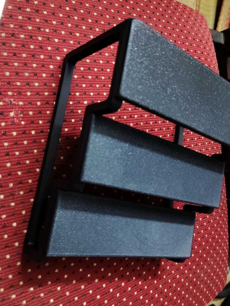Black Multi-Tiered Display Shelf