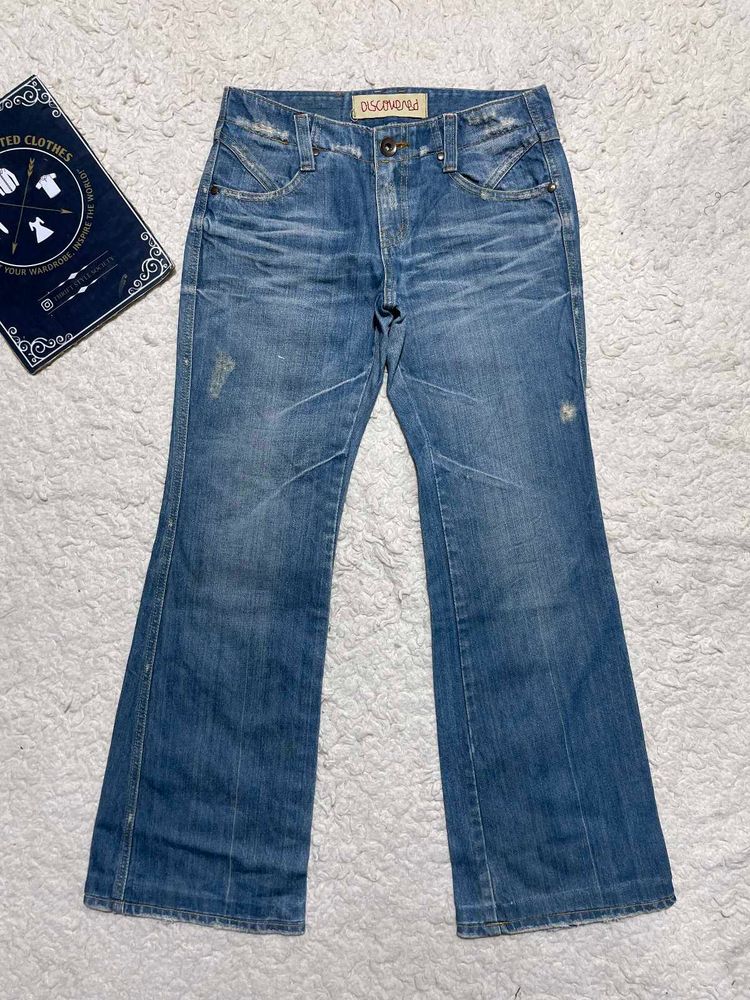 Women's Blue Flare Jeans