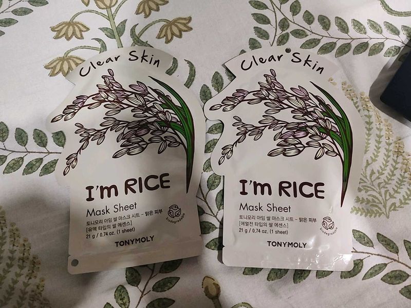 Tonymoly I'm Rice Mask Sheets - 2 Pack