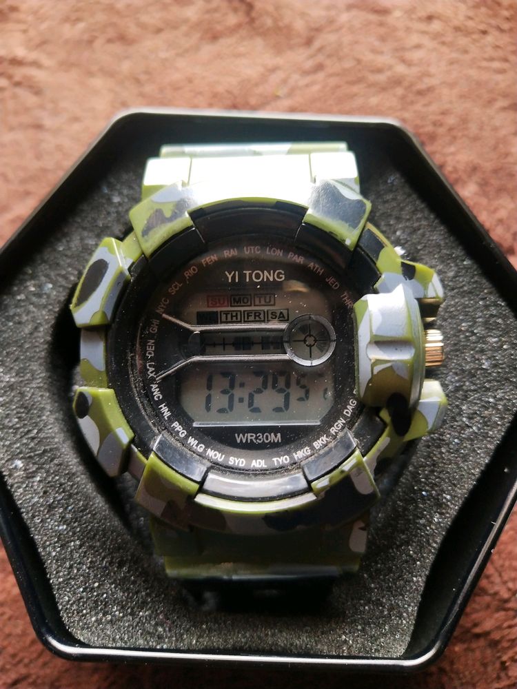 kool kidz Green Digital Watch KK 501 GR