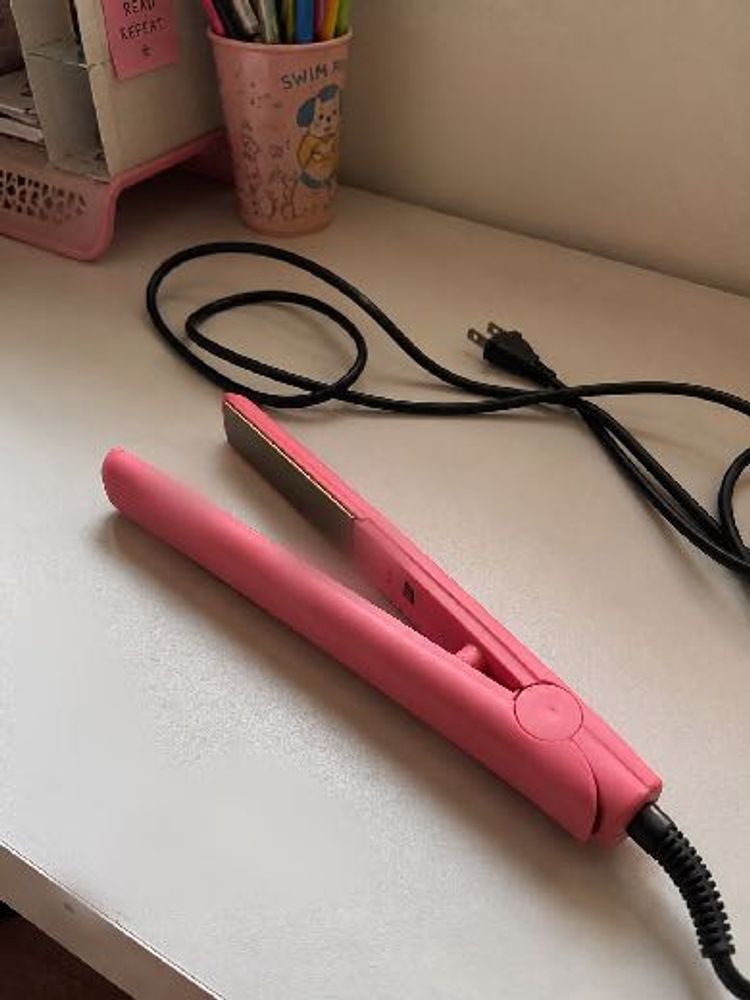 Pink Mini Hair Straightener