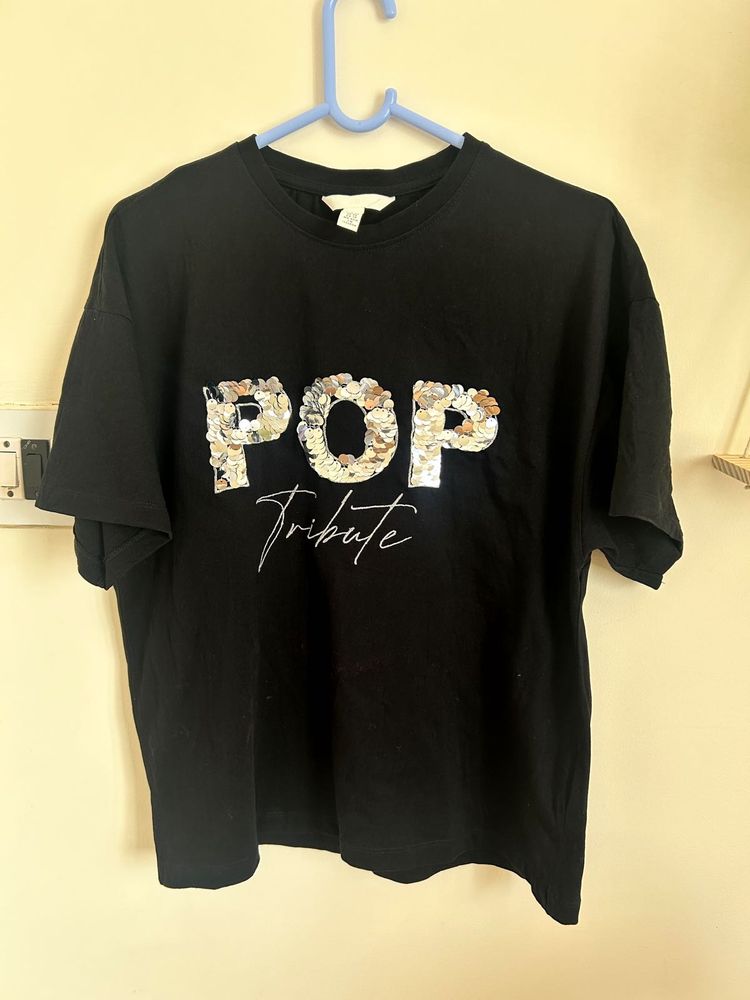 Black POP Tribute T-Shirt