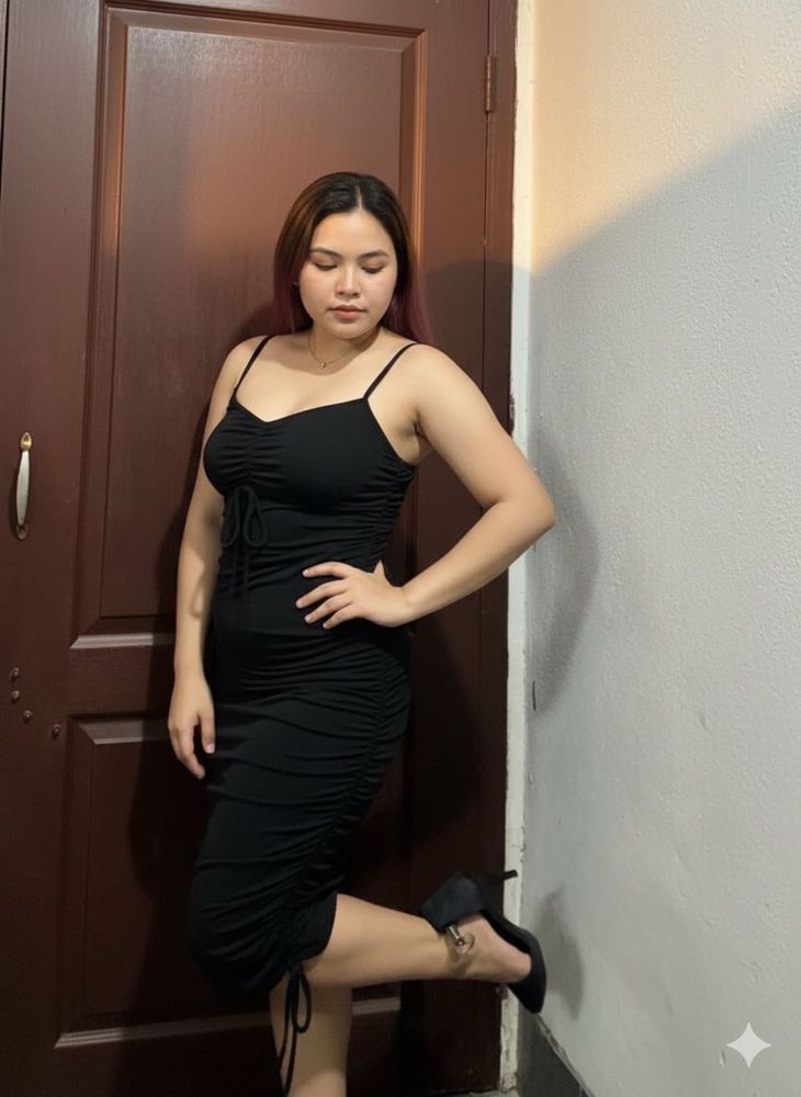 Black Mini Dress Size- Small