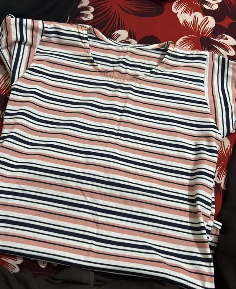 Striped Casual Top