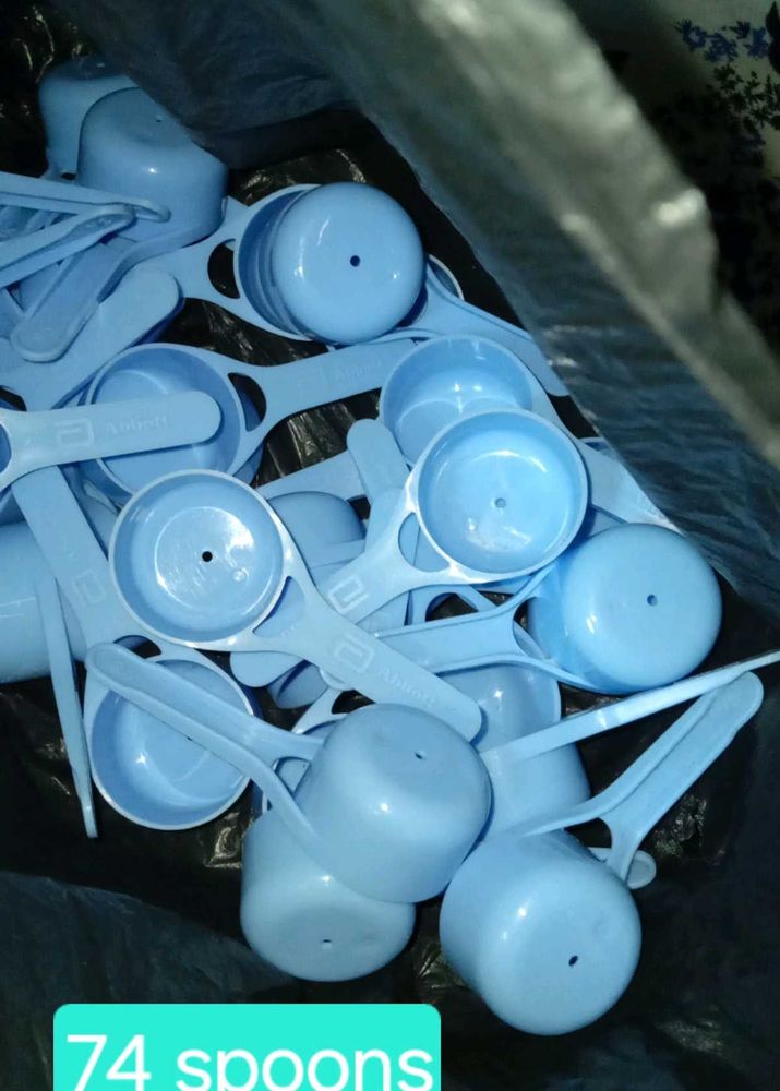 Multipurpose Blue And White Colour Spoons