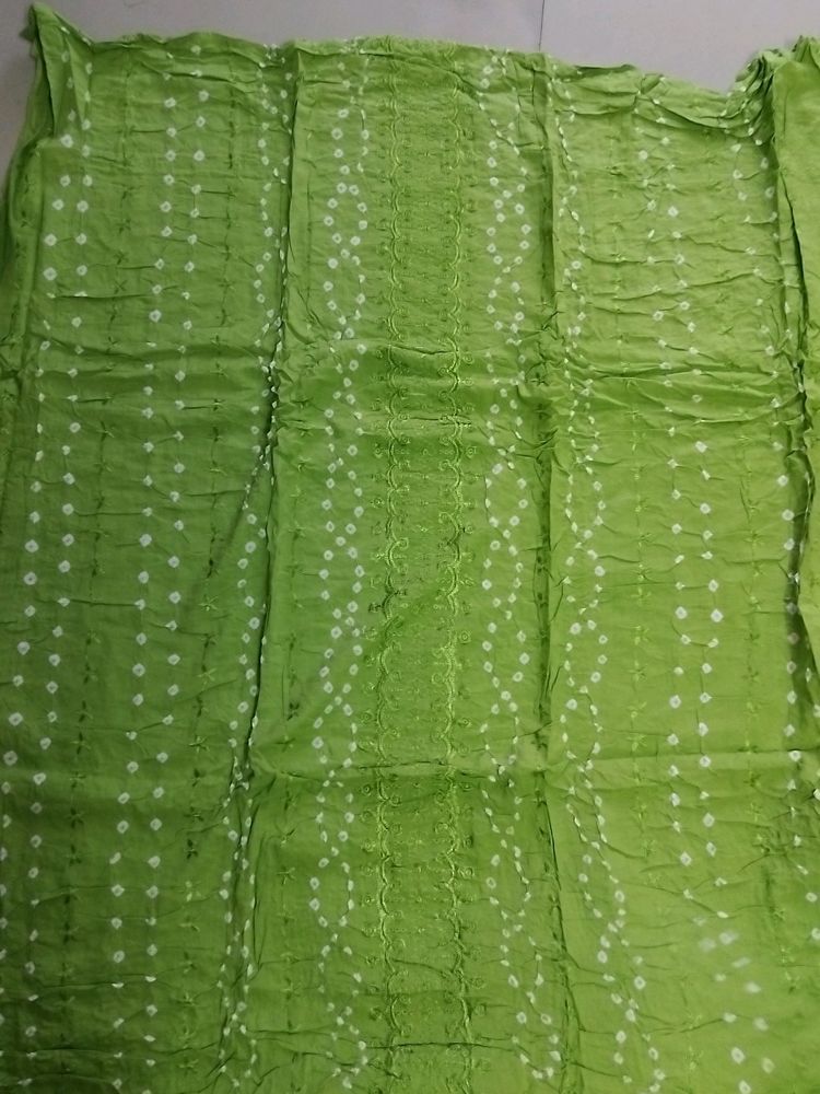 Brand New Bandhani Dress Material In Cotton