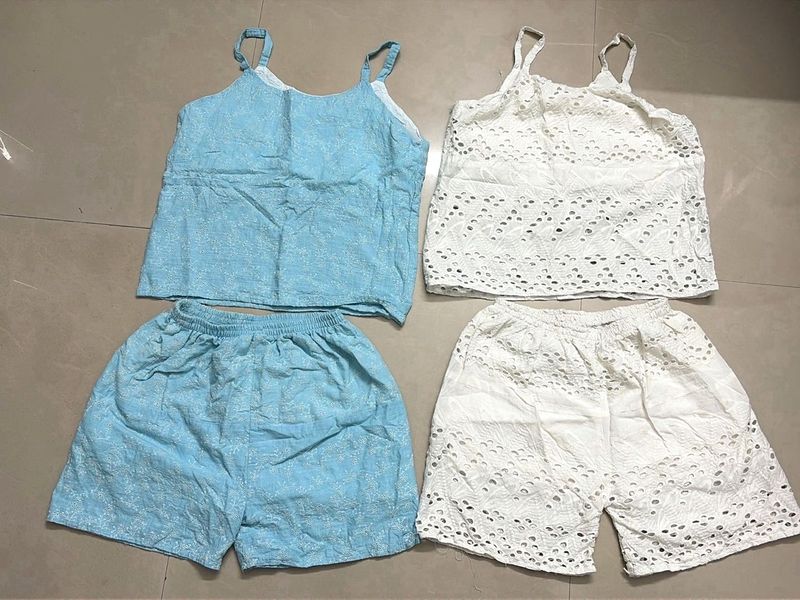 Cute Summer Set - Top &amp; Shorts