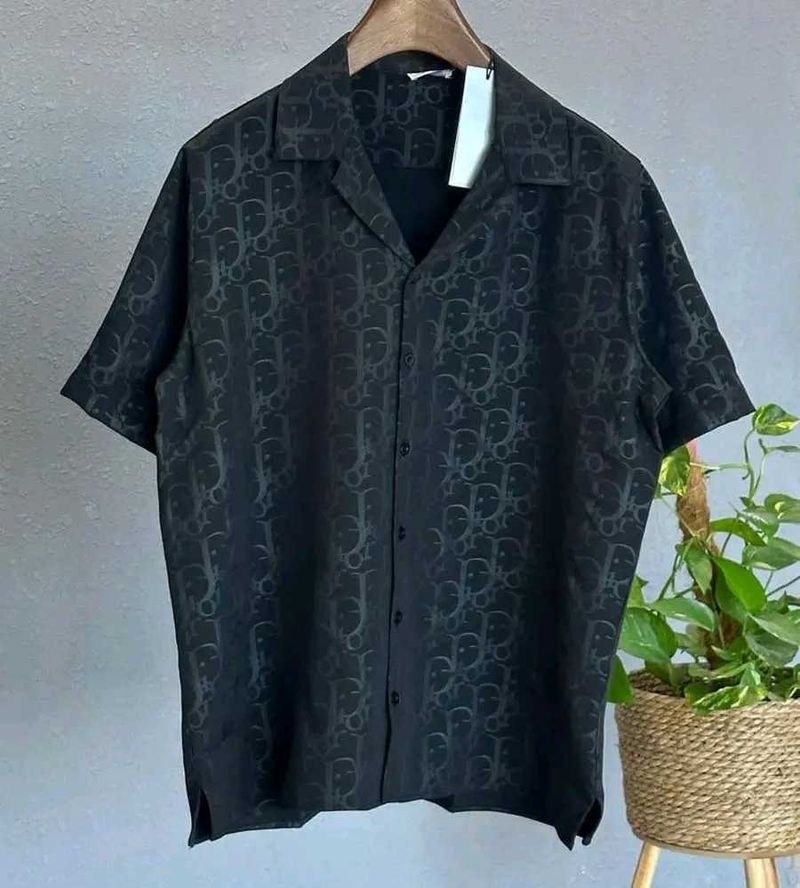 D*or Monogram Short Sleeve Shirt