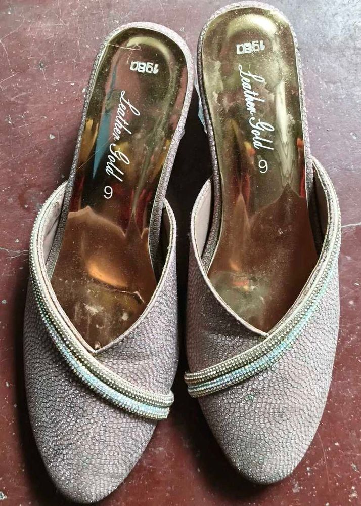 Elegant Embellished Mules