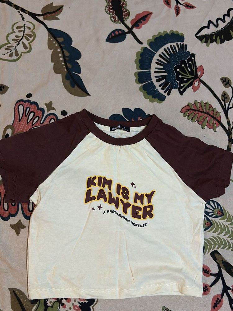 BONKERS CORNER Kim Is My Lawyer Graphic Tee