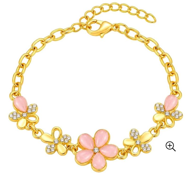 Charming Floral Bracelet